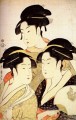 tres bellezas de la actualidad 1793 Kitagawa Utamaro Ukiyo e Bijin ga